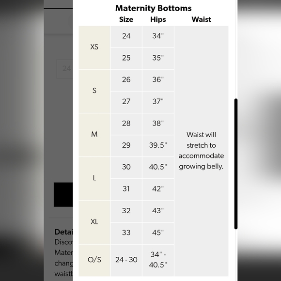 Pink Blush Maternity Jeans, Light Wash, Size 27 Waist - Picture 7 of 7